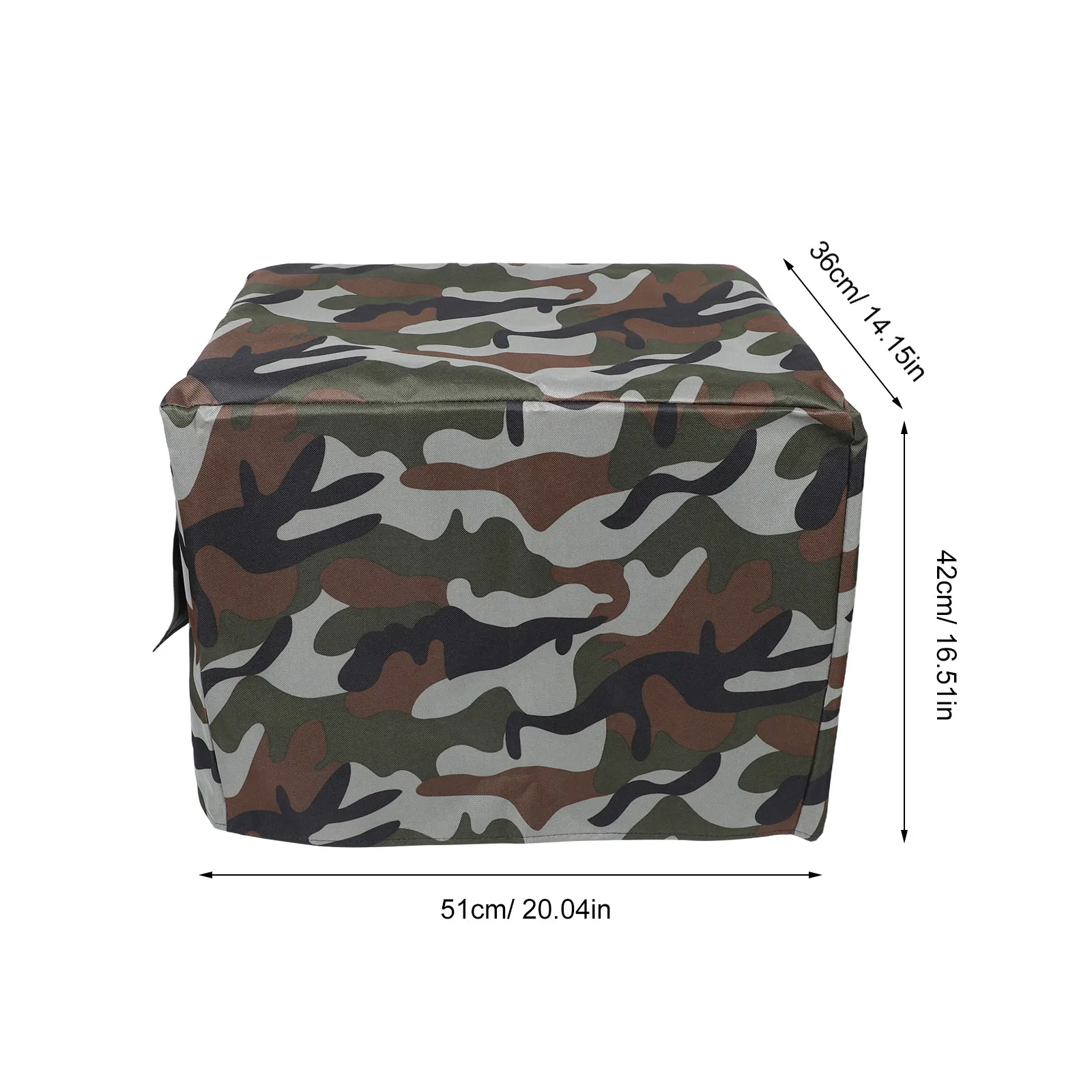 Generator Protective Cover Outdoor Waterproof Windproof Uv Resistant Shelter Breathable Window for Portable Generator Camping