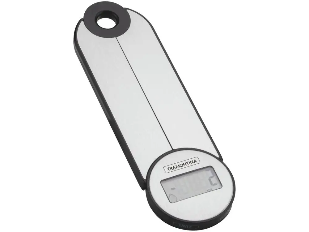 Balança de Cozinha Digital Tramontina 5kg Inox Adatto Dobrável 61101030