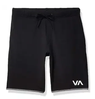 

Спортивные шорты VA мужские из чистого хлопка, свободные штаны с принтом, увеличенные, повседневные пляжные, с принтом, большие размеры