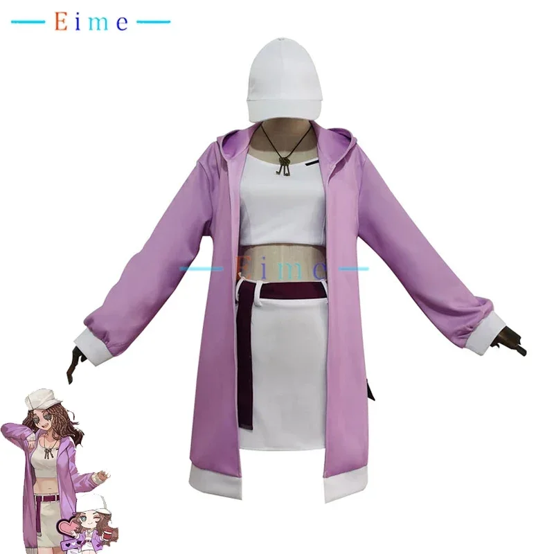 

Aida Cosplay Costume Game Identity V Psychologist Cosplay Suit Coat Tupe Top Skirts Hallween Carnival Uniforms Custom Made