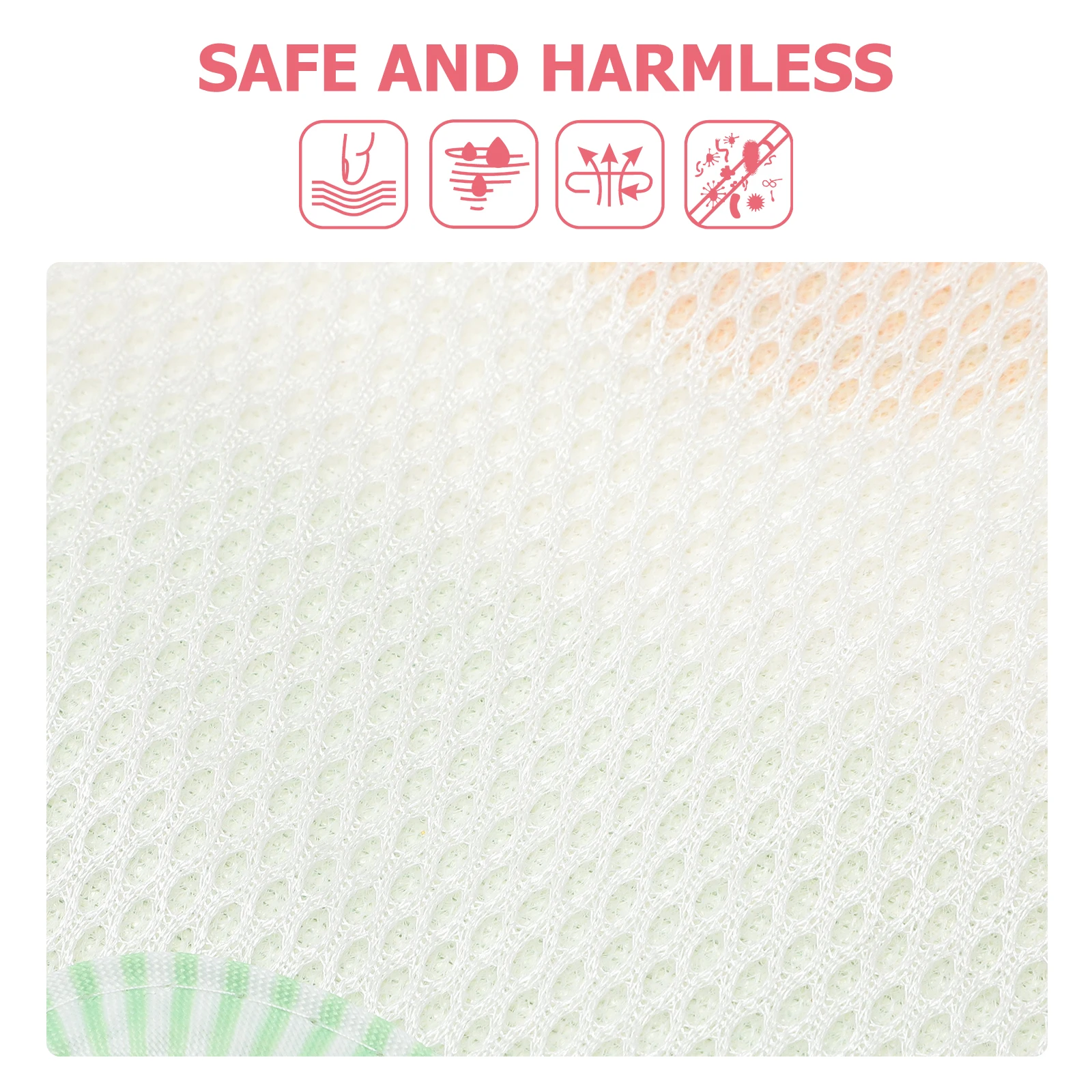 

Chair Cushion Ice Silk Mat Baby Pram Cooling Back: Polyester Fiber Stroller Liner