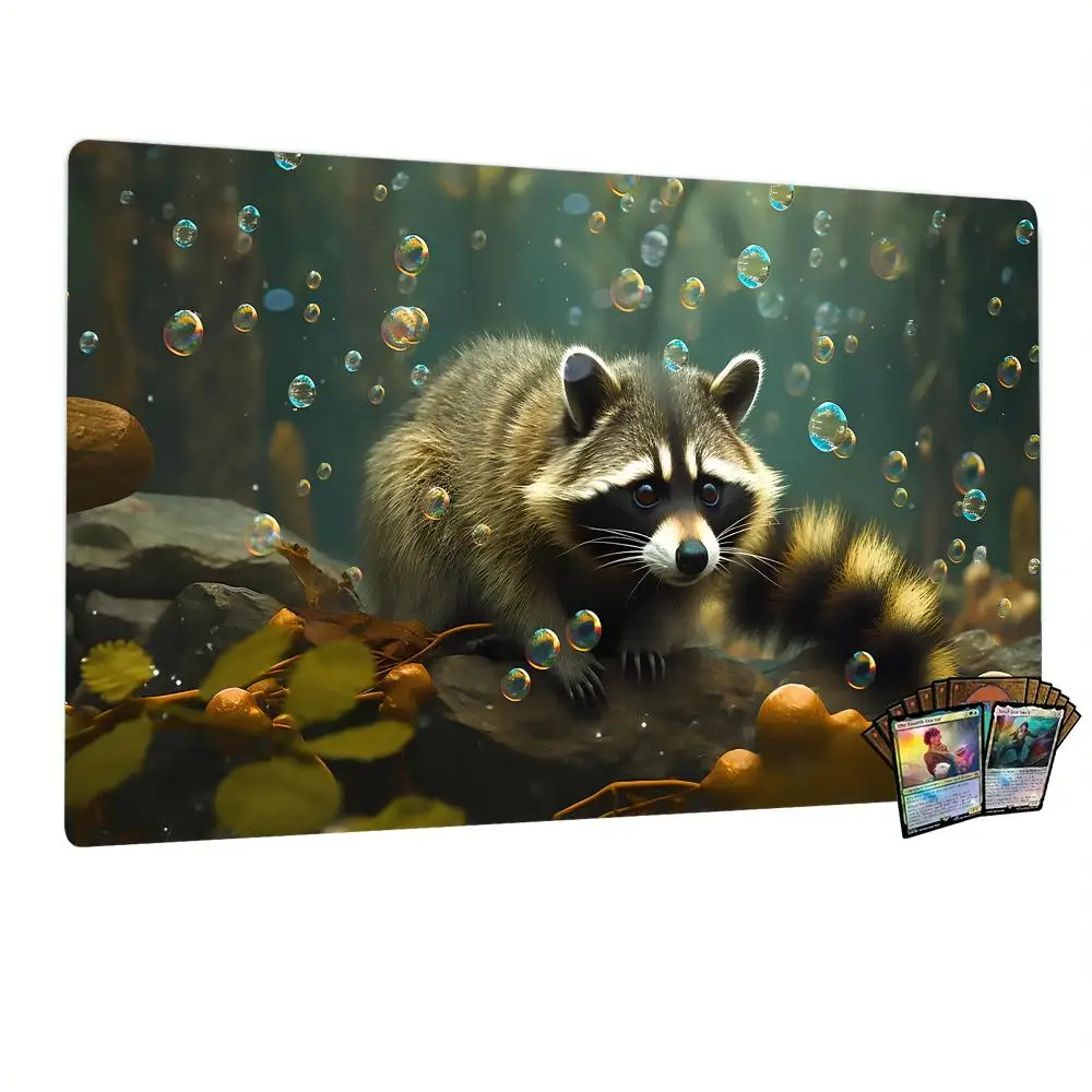 Raccoon Blowing Soa…