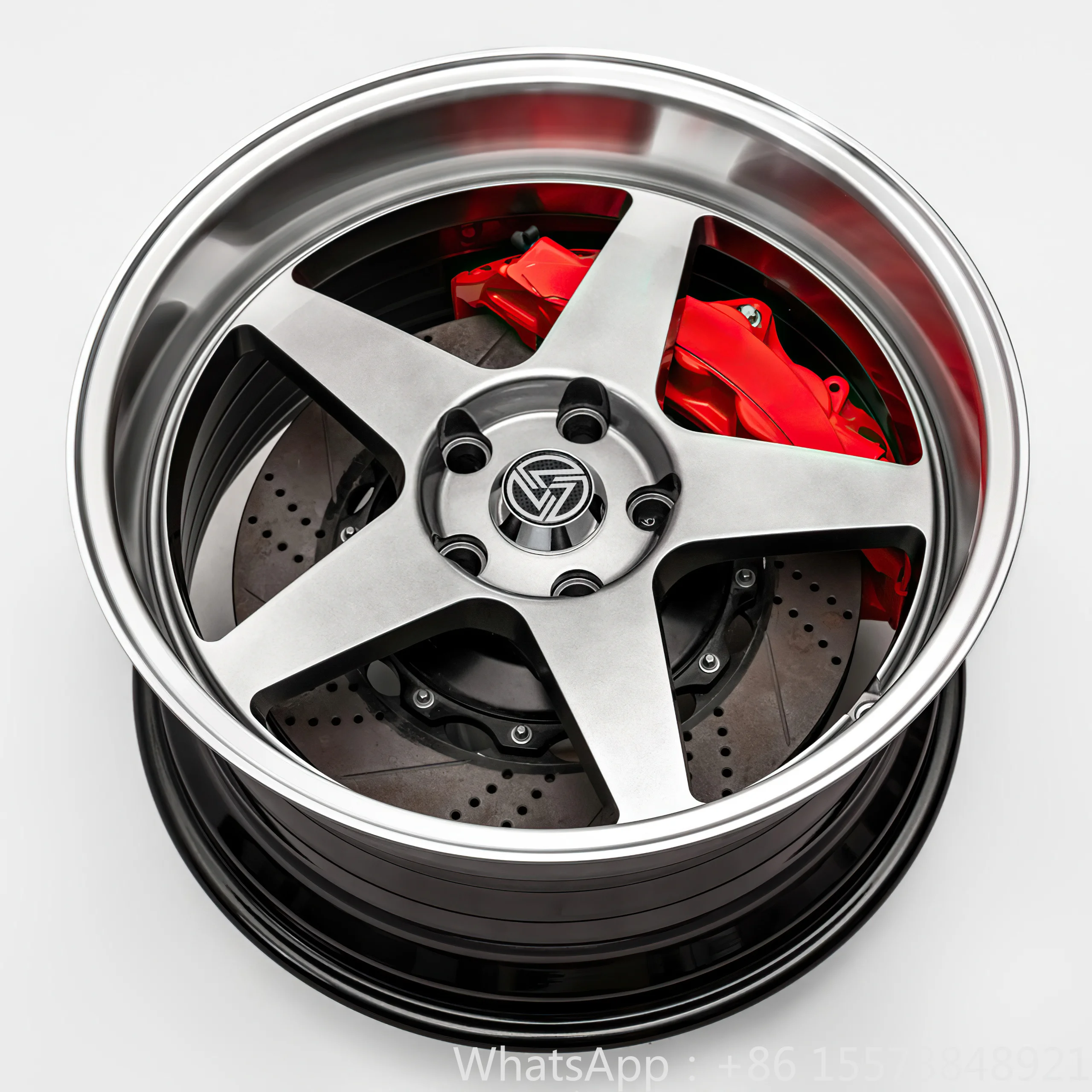 Custom 5x114.3 5x120 5x112 Bright Silver Brushed Durable Deep Dish 17-22 Inch Forged Wheels for  Silvia CSP311 S10