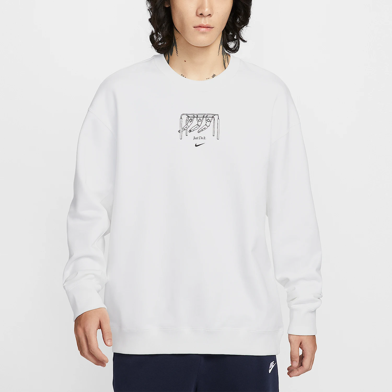 

Оригинальная мужская трикотажная толстовка Nike Sportswear для повседневного отдыха IO2731-100