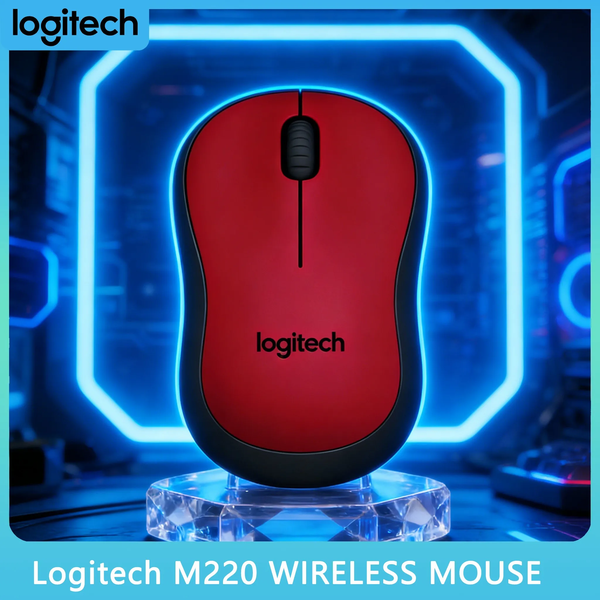 

M220 Quiet Wireless Mouse Logitech Silent Click Office Essential