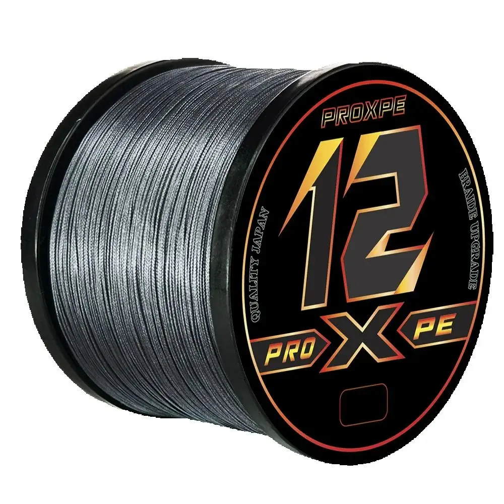 PROXPE Super Strong 12 Strands Braided Fishing Lines 100M 300M 500M PE Multifilament Carp Fishing Wire Pesca Japanese Wove Line