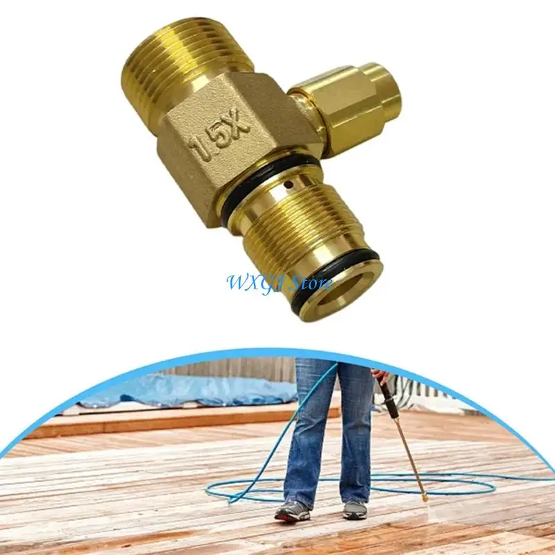 

37JE Innovative Design High Pressure Washer Outlet Uniform Water Flows Suitable for Smooth Pressure Change Safe Use