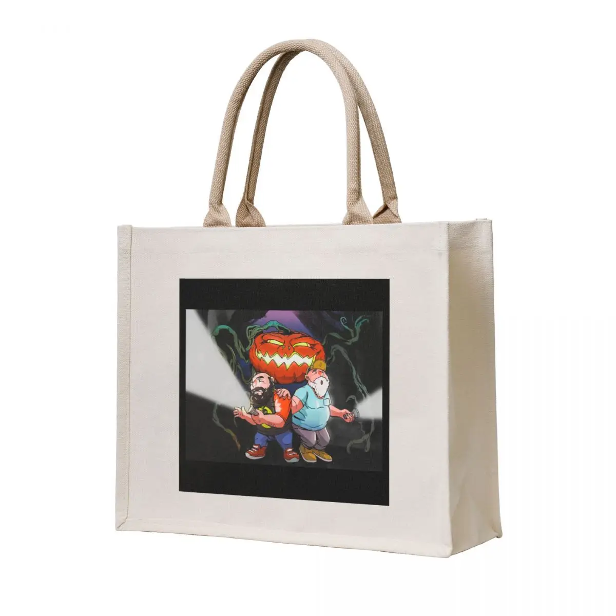 

Pumpkin Monster Mystery! Tote Bag Women's beach bags hand bag ladies Cloth bags handbag