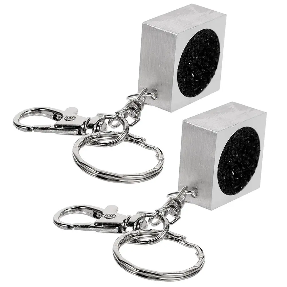 

2Pcs Pool Cue Tip Shaper Aluminum S er for Billiard Cues Maintenance Tools Accessories Convenient Lightweight Storage