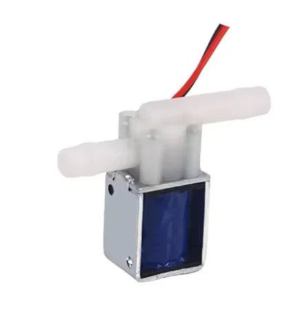 Válvula solenoide de tres vías de 6 V