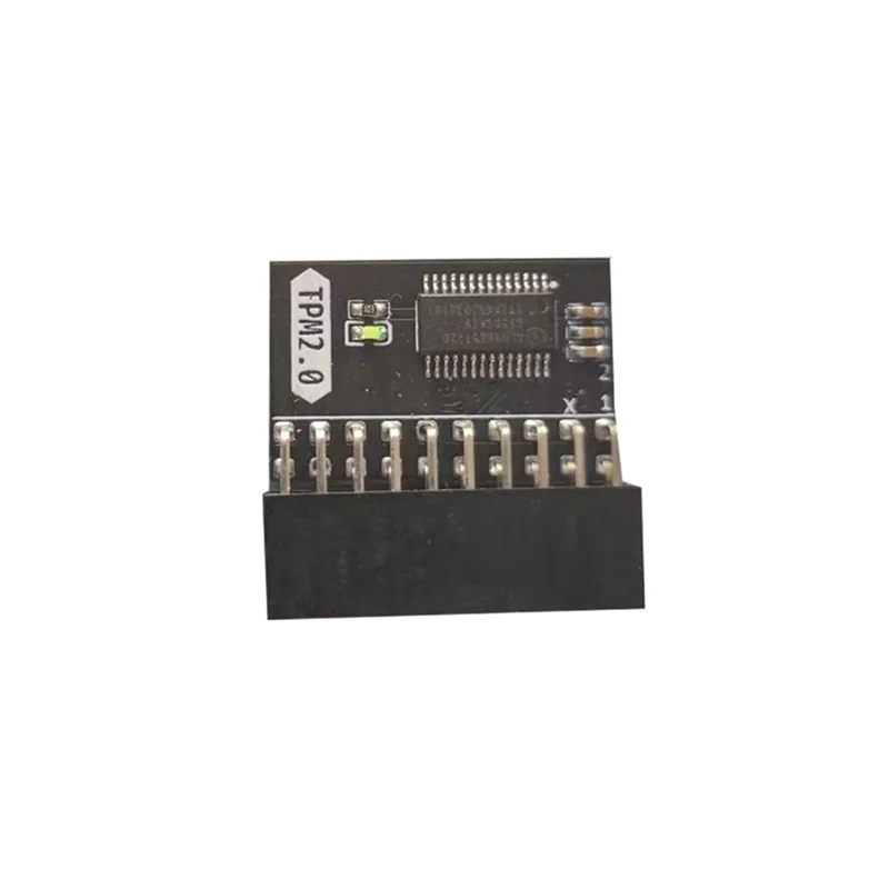 A93P TPM 2.0 Encrypted Security Module 20 Pin Mainboard Card TPM2.0 Module For ASUS Gigabyte Motherboard