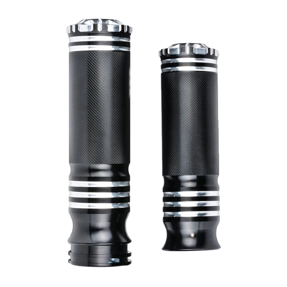 Universal left and right Motorcycle CNC andle Bar Hand Grips 1