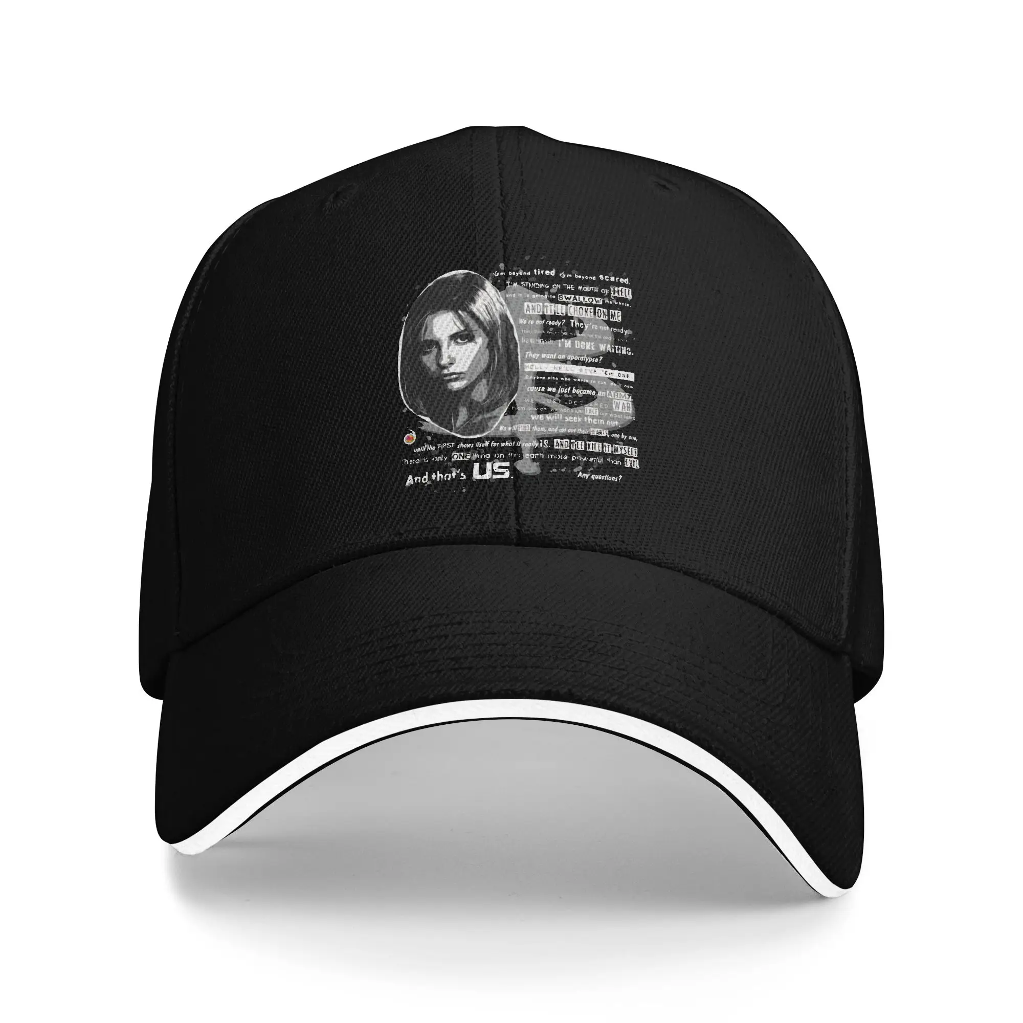 Buffy the Vampire Slayer Speech  Baseball Cap Fashion  Sandwich Cap Unisex Style Polyester Dad Hat Travel Gift