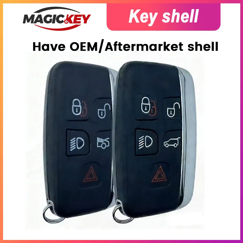 

Оригинальный/неоригинальный чехол для автомобильного ключа Magickey для Land Rover Range Rover Sport Evoque Discovery 4 LR2 LR4, сменный корпус.