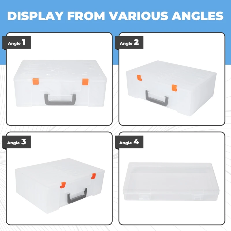 24-Hour Delivery Photo Storage Box 4X6inch, 18 Inner Photo Case Large Photo Organizer Acid-Free Photo Box Storage Photo Keeper P