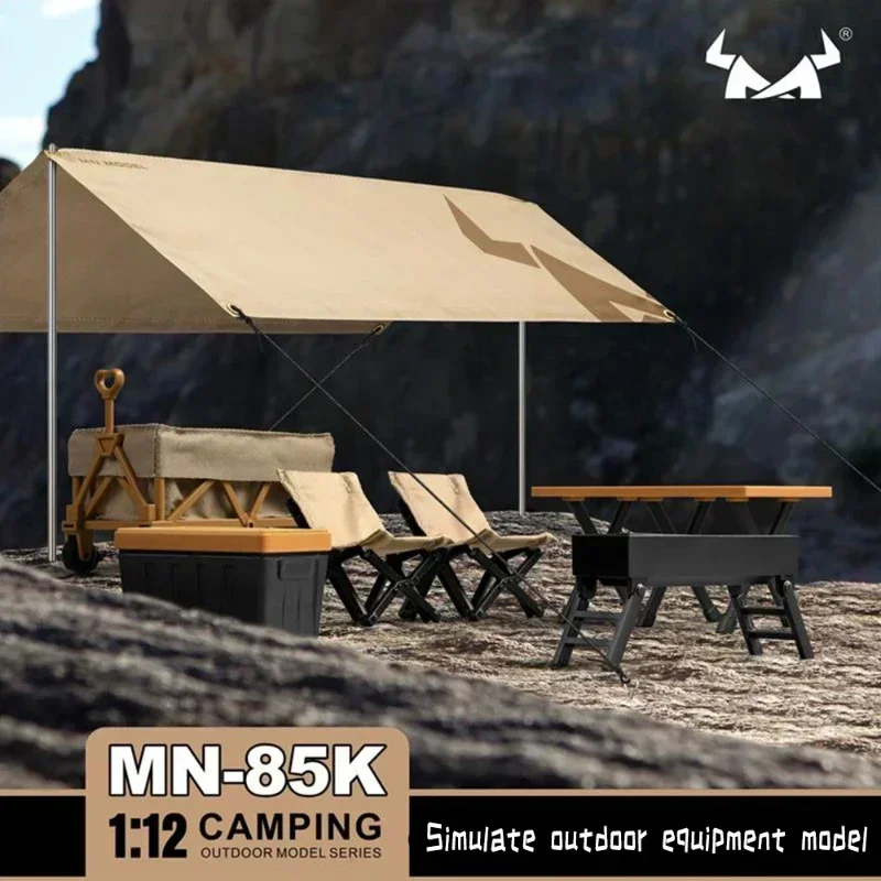

MN-85K Model 1/12 Simulation Outdoor Off-road Camping Equipment RC Radio-controlled Car Mood Collection Accessories Toy