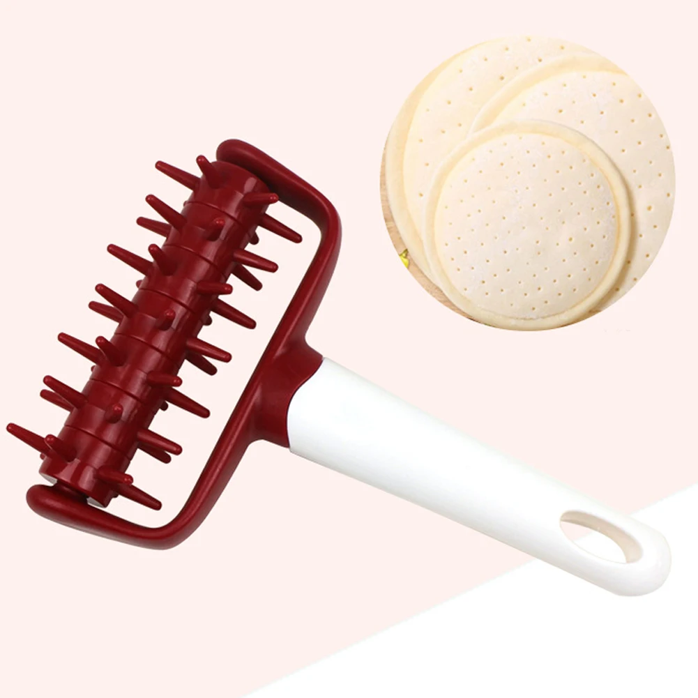 Pizza Dough Docker Plastic Dough Docker Pizza Needle Roller Pizza Puncher for Pizza Crust or Pastry Dough