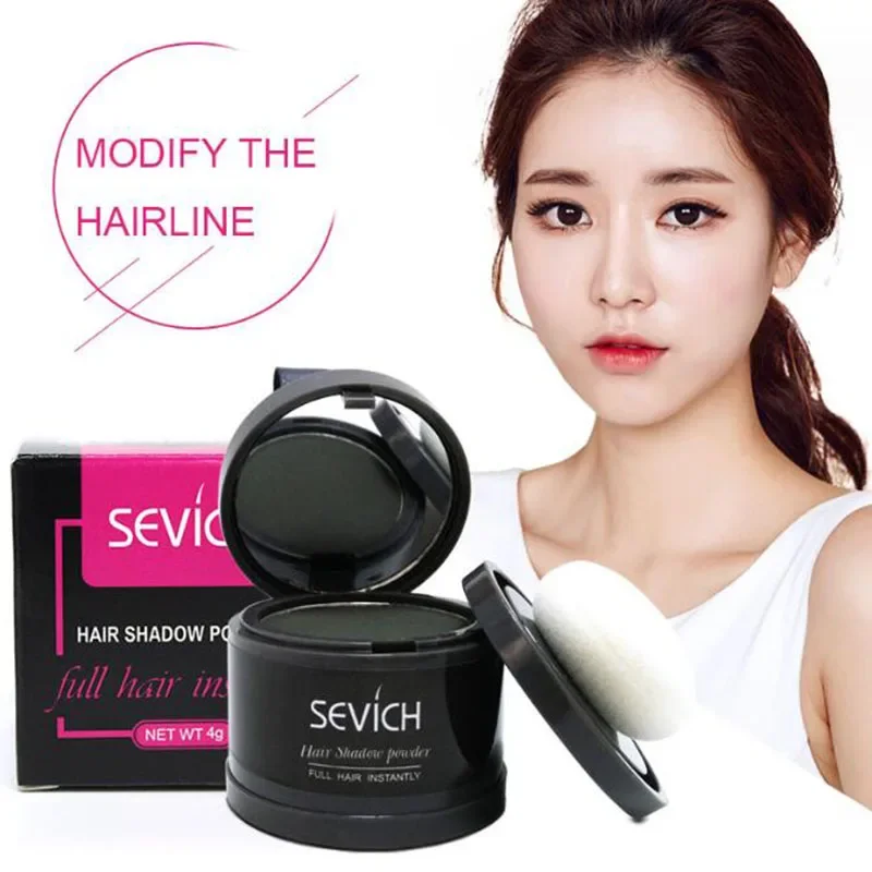 

Sevich Hair Fluffy Powder Instantly Hair Concealer Coverage Instantly Black Root Cover Up Natural Instant Hair Line Shadow