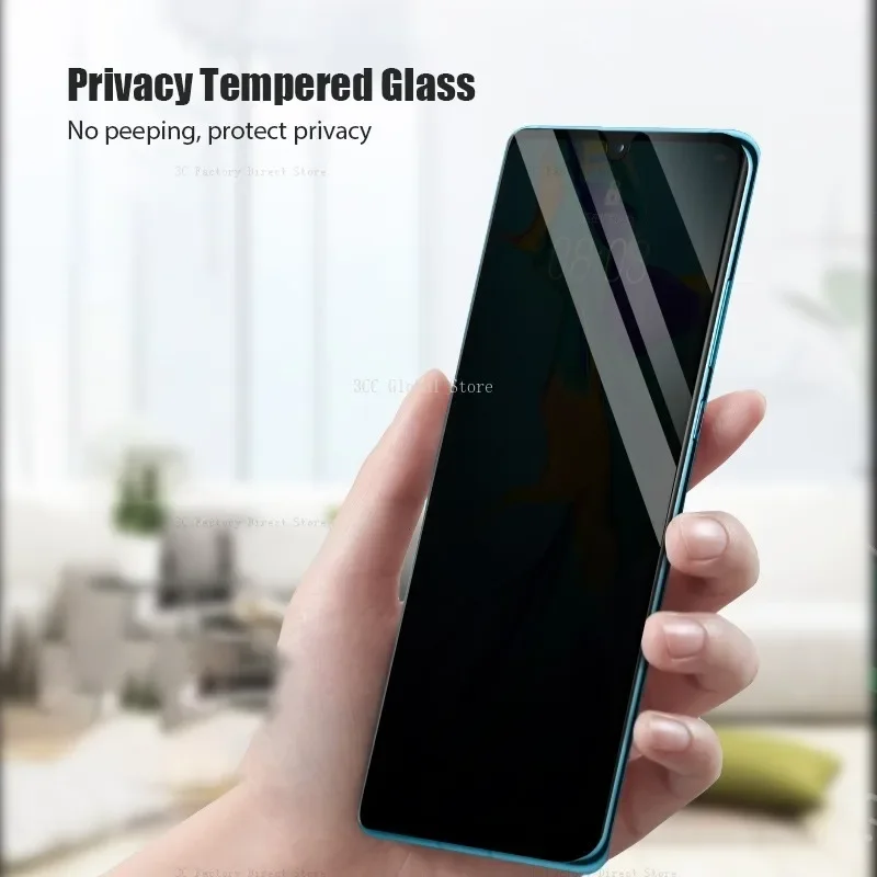 2Pcs Anti Spy Tempered Glass For Huawei P30 40 20 50 Pro Lite Screen Protector On Huawei P Smart 2019 S Mate 30 20 40 Pro Glass