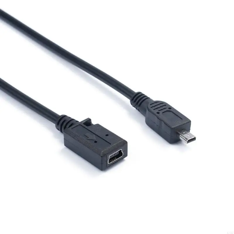 Mini USB 5pin femelle à mini câble adaptateur masculin 8pin pour le données rapide K1KF