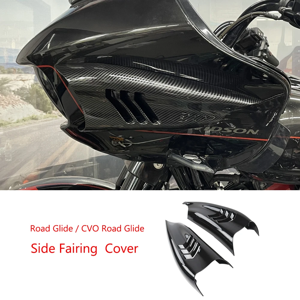 

For Harley Road Glide Mot Custom Limited Ultra FLTRU Special Decorative Cover Motorcycle Accessories Side Air Deflector Fairings