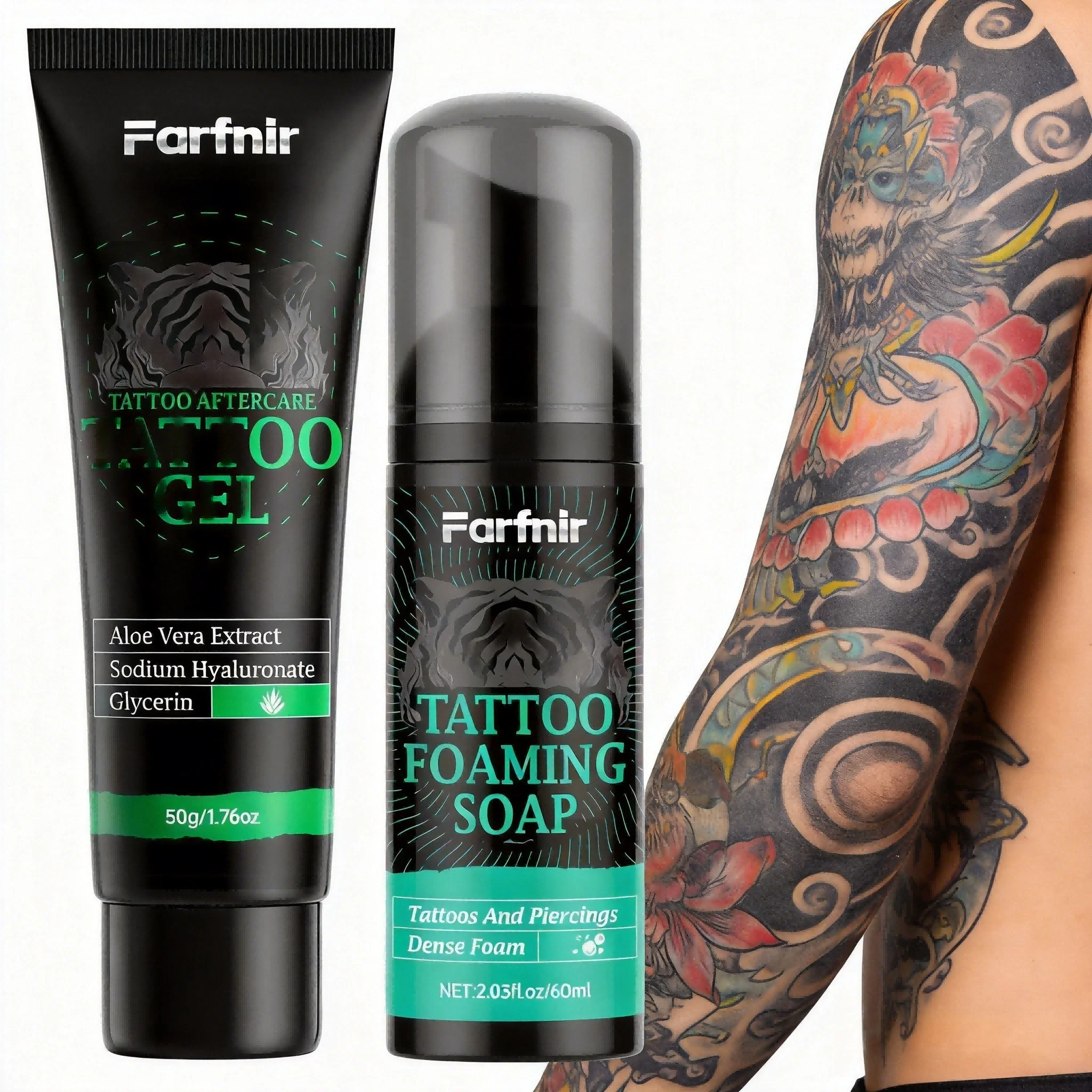 gel-para-tatuagens-e-sabonete-espumante-para-tatuagens-limpa-e-hidrata-deixando-a-tinta-mais-brilhante-cuidados-diarios-com-a-pele-adequado-para-todos-os-tipos-de-pele