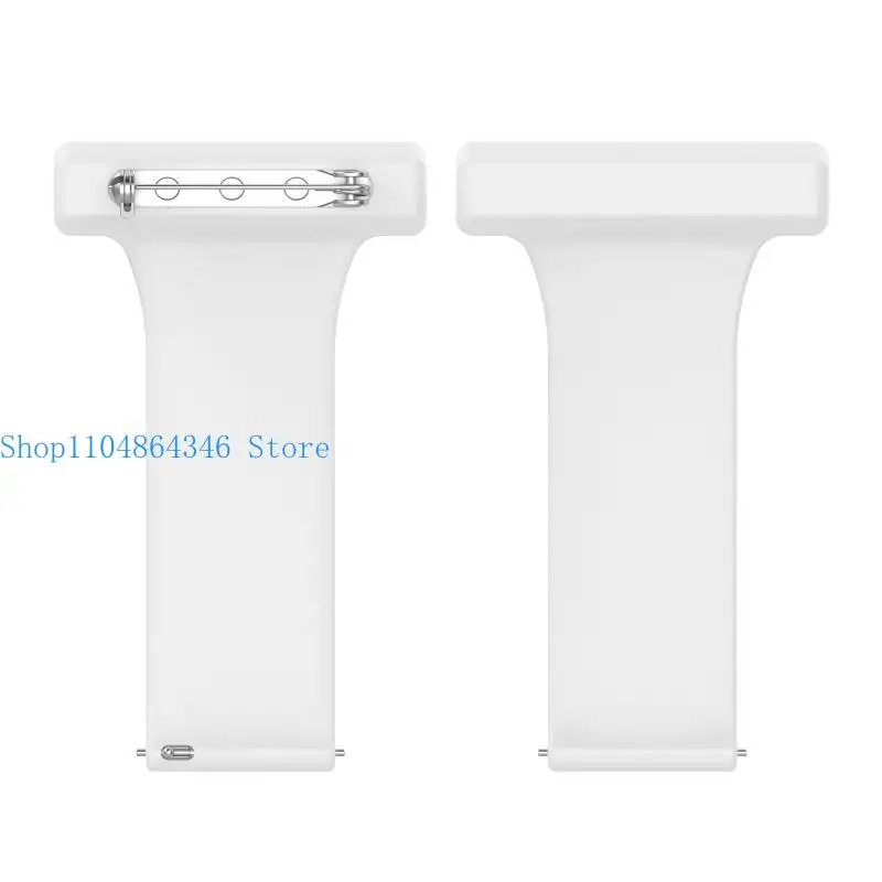 

652F Watch Nurse Doctor Midwive Band Clip-on Pin Strap Bracelet 20mm