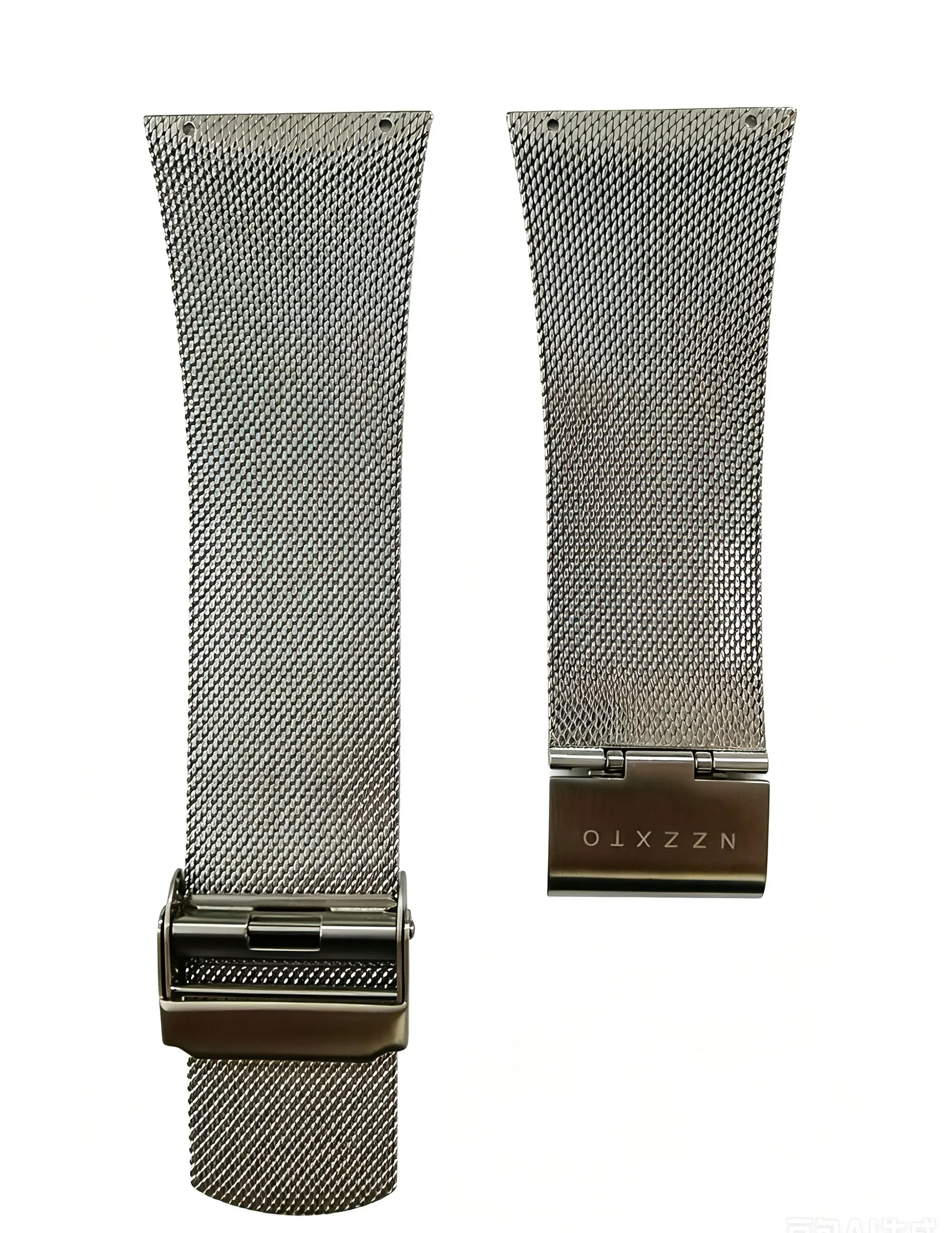NZZXTO Correa de repuesto de acero inoxidable para reloj Skagen unisex con correa delgada con tornillo de 30 mm-22 mm (espaciado entre orificios 20 mm) SKW6185