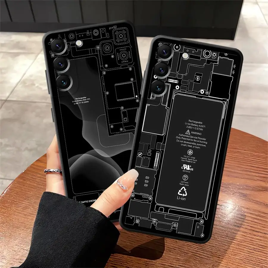 Black Soft Phone Co…