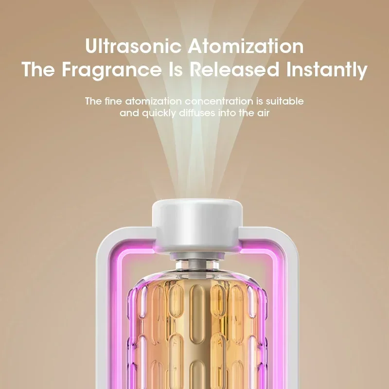 آلة الروائح الصغيرة الذكية USB، موزع الزيوت العطرية، رذاذ قابل للتركيب على الحائط لسطح المكتب، 5 مستويات قابلة للتعديل