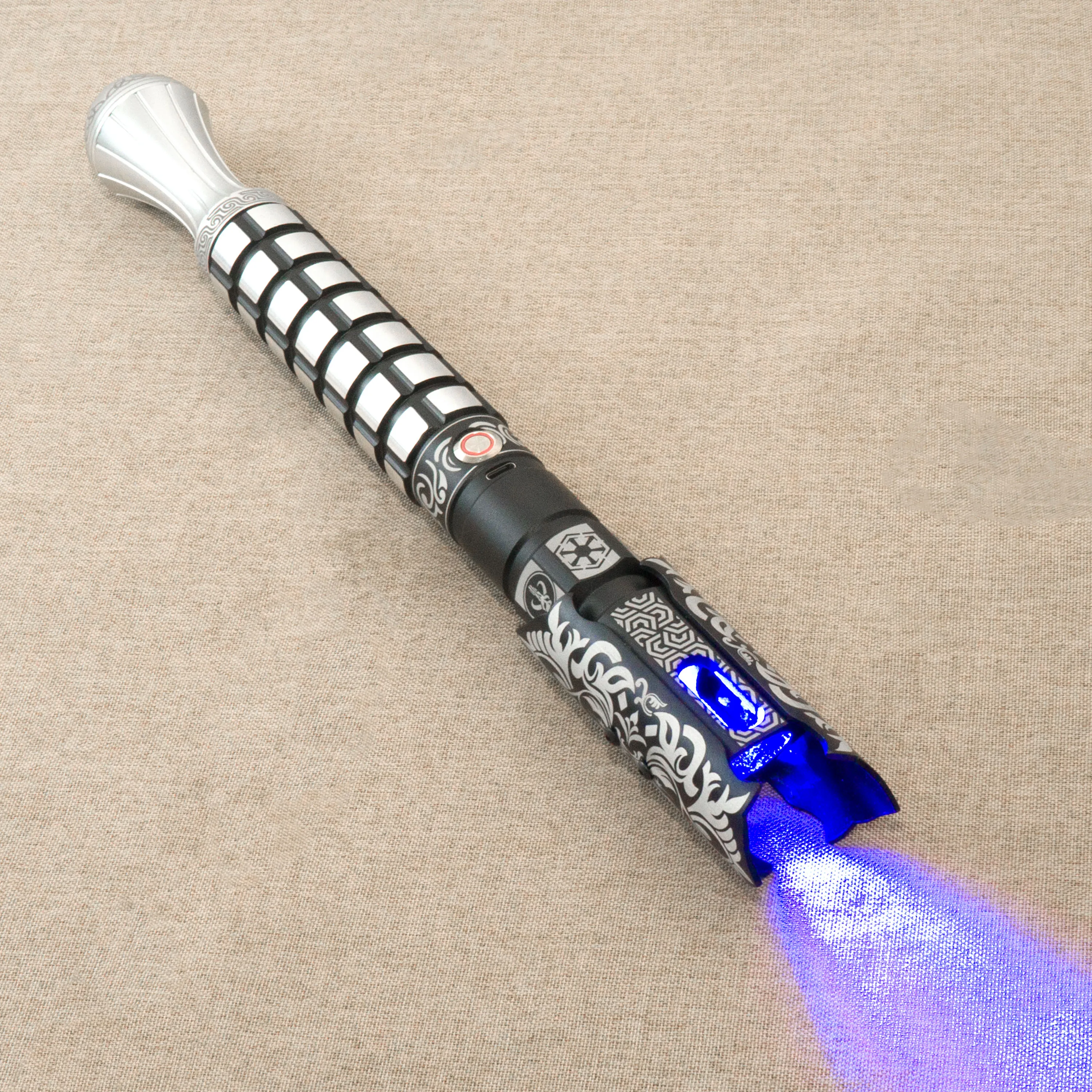 

Jedi Knight V2 Ограниченная серия, резной дизайн, светильники, 28, шрифт, цельнометаллический алюминиевый сплав Duel