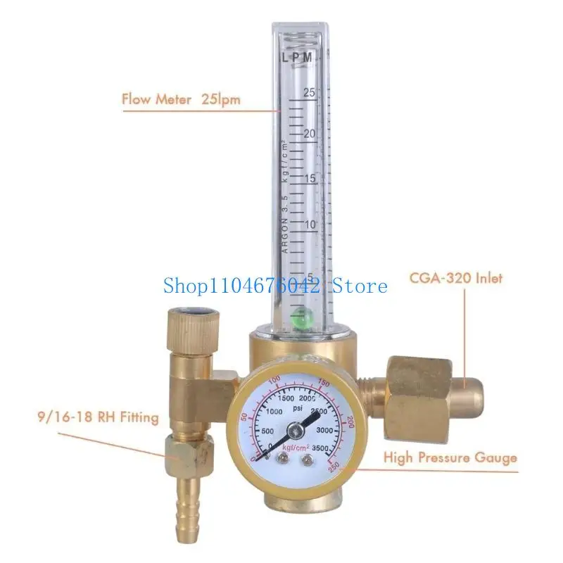 regulador-gas-co2-652f-caudalimetro-cobre-lleno-valvulas-reguladoras-gas-para-soldadura-mig-soldadura