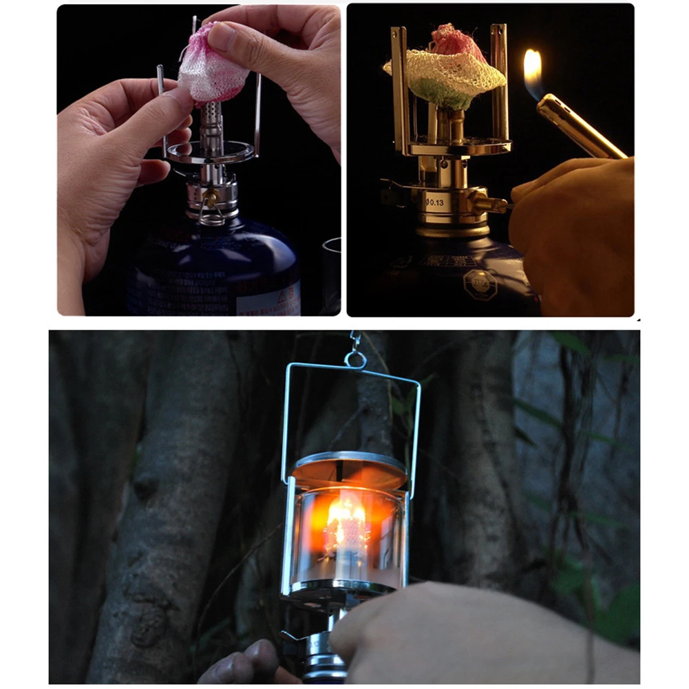 10pcs 9cm/10cm Gas Lantern Mantles Gauze Mesh Camping Lights Non-Radioactive Safe Outdoor Tools Non-Polluting Light Lamp Mantle