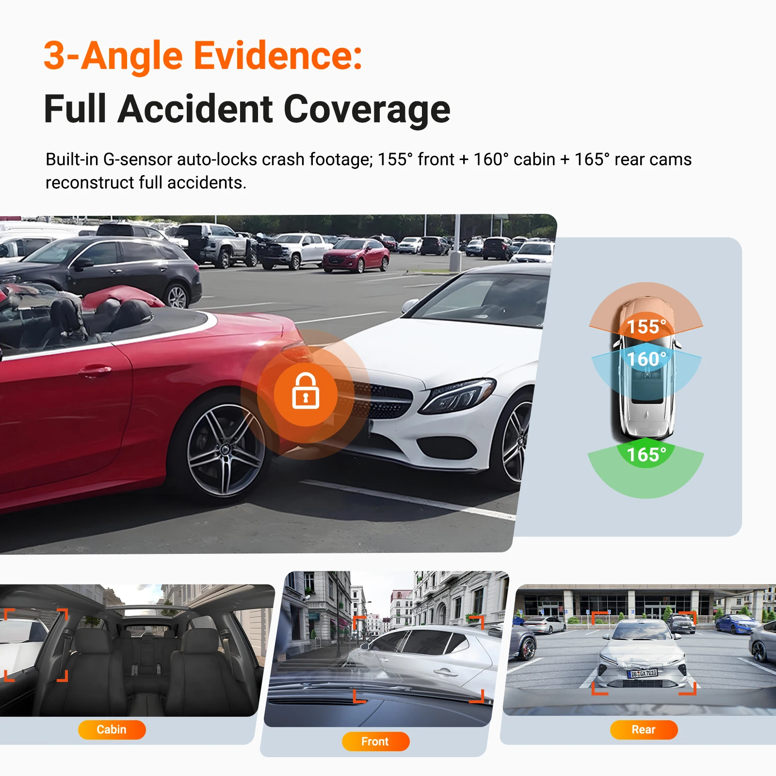 Vantrue N4 Pro S DashCam 4K + 1080P + 2,5 K cámara trasera impermeable de 3 canales Control de voz HDR IR visión nocturna GPS modo de estacionamiento Wi-Fi