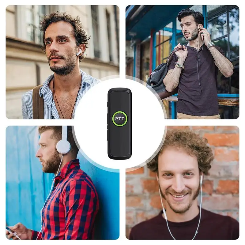 Mini Walkie Talkies de dos vías, Radio portátil, transceptor para restaurantes, deportes al aire libre, supermercado, Hospital, turismo