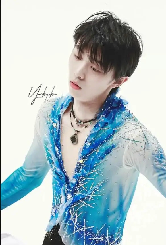Japan kunstschaatsen Yuzuru Hanyu Art Poster aangepaste prints