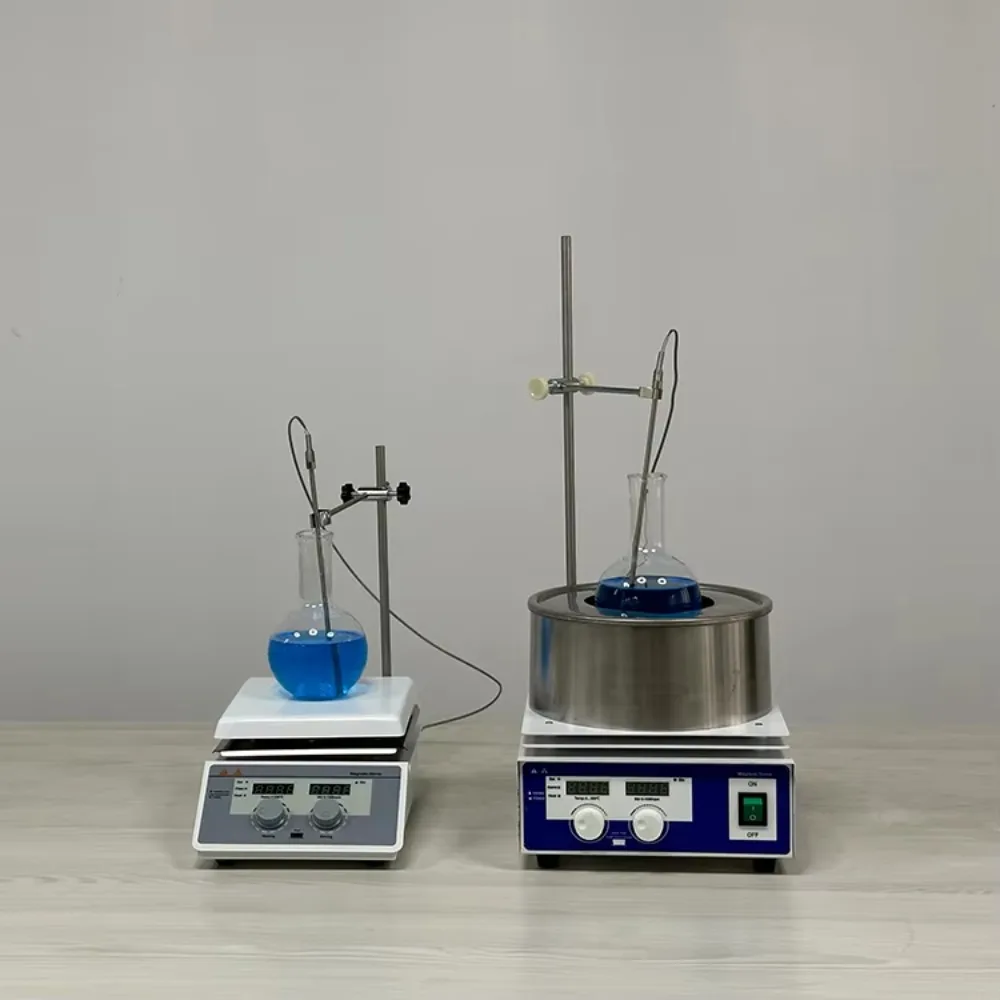 Temperature Sensor Laboratory Electric LCD 20L Magnetic Stirrer Heating Jacket Laboratory Equipment