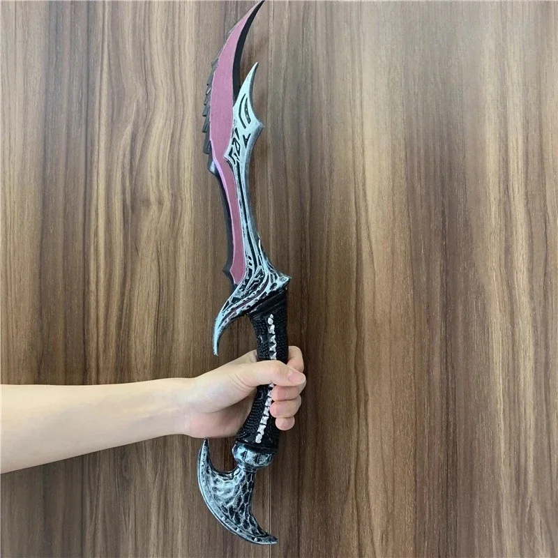

PU Devil Sword Cosplay Comic Show Prop Sickle Enemy Mage 50cm