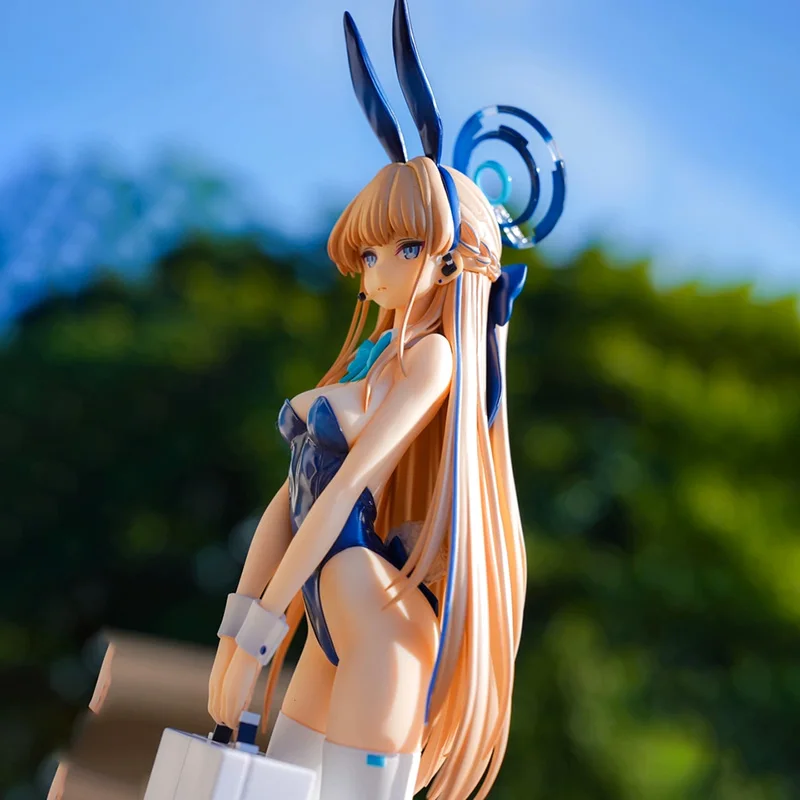 Asuma Toki Figura 25 cm Blu Archivio Sexy Kawaii Doll Bunny Girl Doll Spot Anime Action Decorazione Forniture Regalo di compleanno