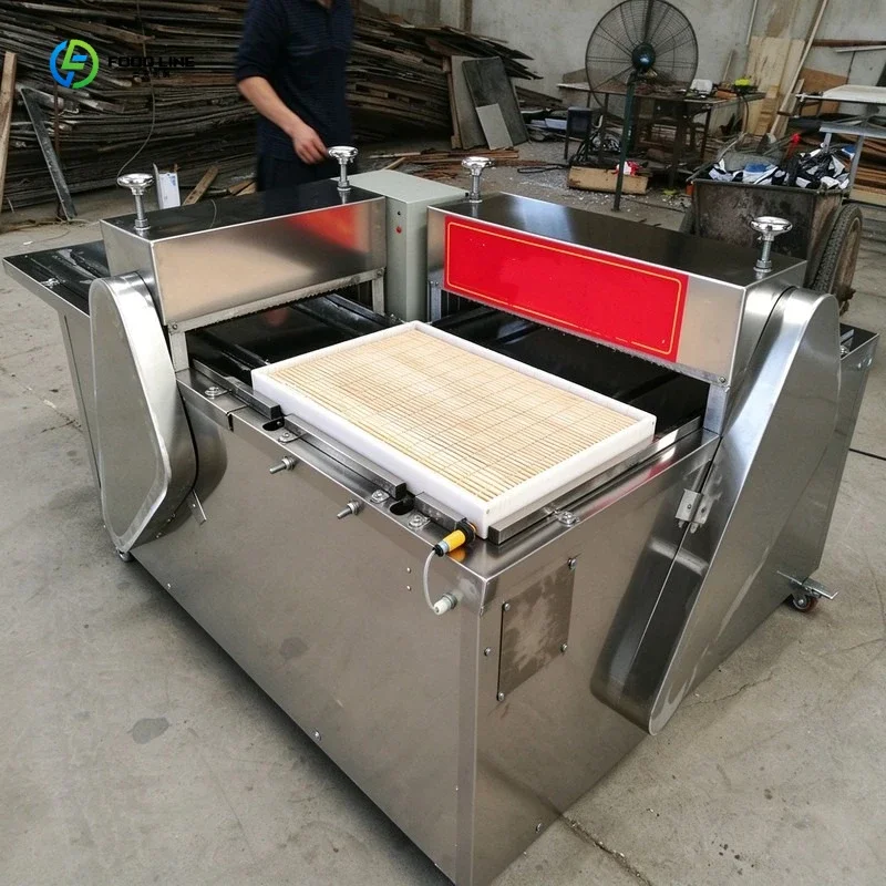 High Quality Peanut Brittle Cutter Sachima Cutting Machine with Lowest Price FL Customized