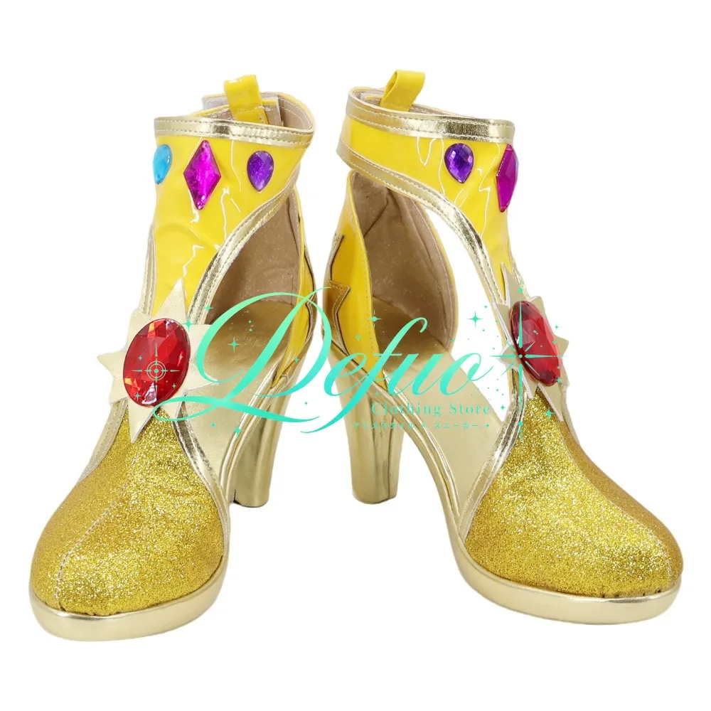 Anime Aoi Kiriya Cosplay Shoes Custom Idol Footwear for School Events Stage Performances and Fan Conventions