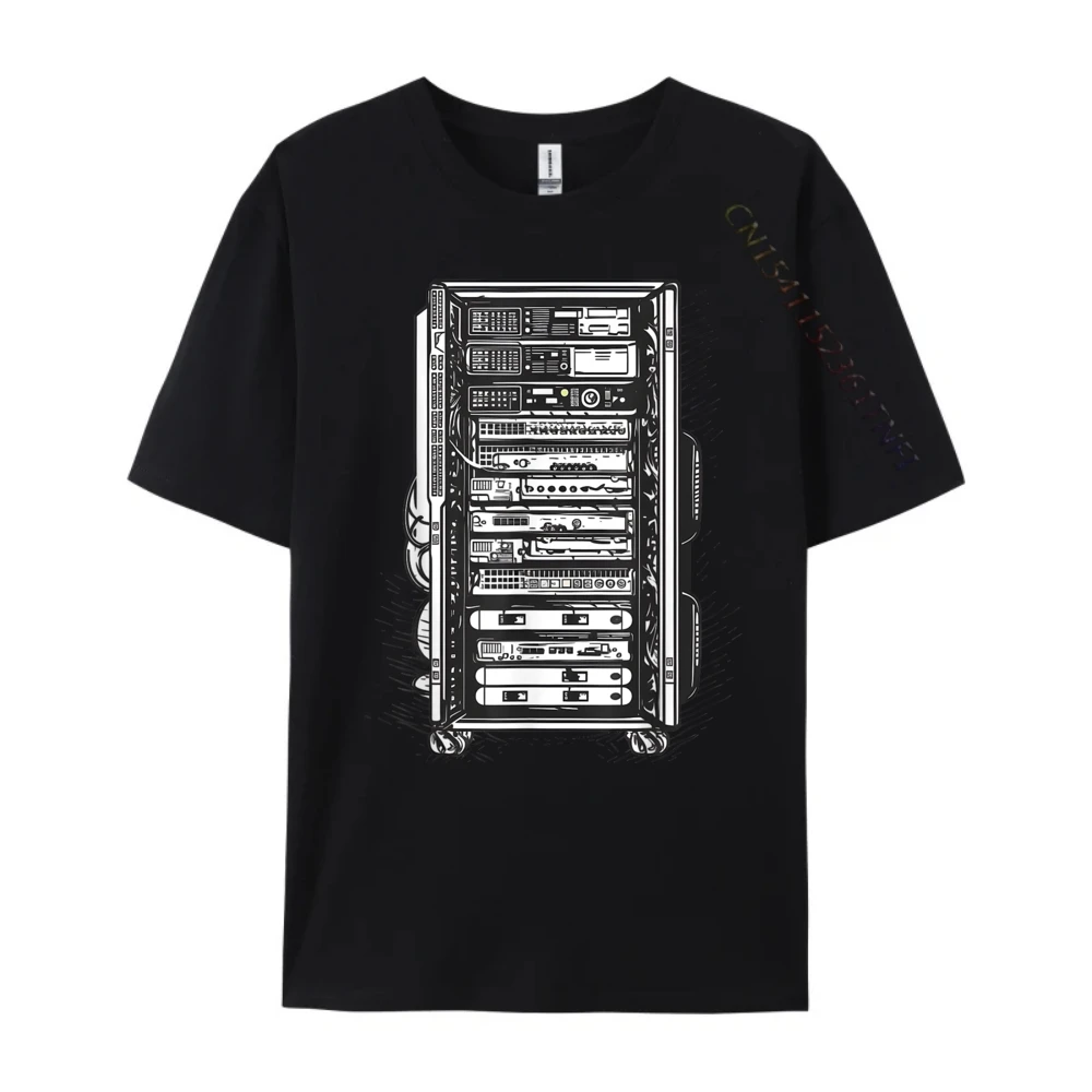 

Computer Server Network Rack Sysadmin Engineer Homelab Tee Shirt Clothes Woman Mens Gifts Harajuku Female Streetwear Tee
