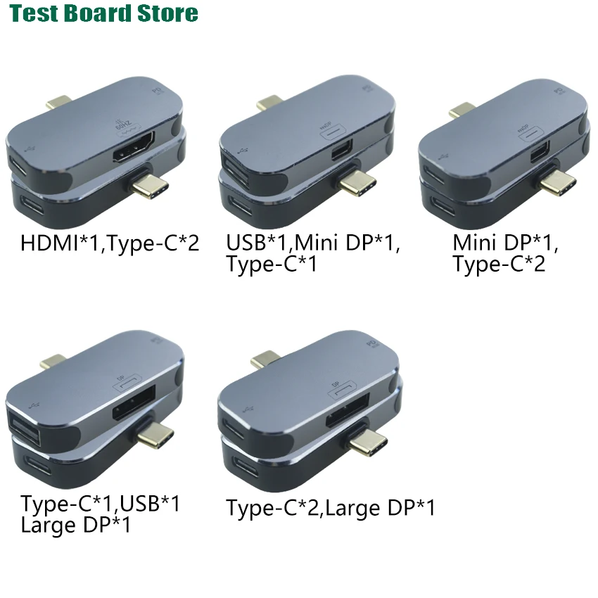 1Pce Type-C three in one docking station converter for Macbook laptop/switch game console data transmission/HDMI interface