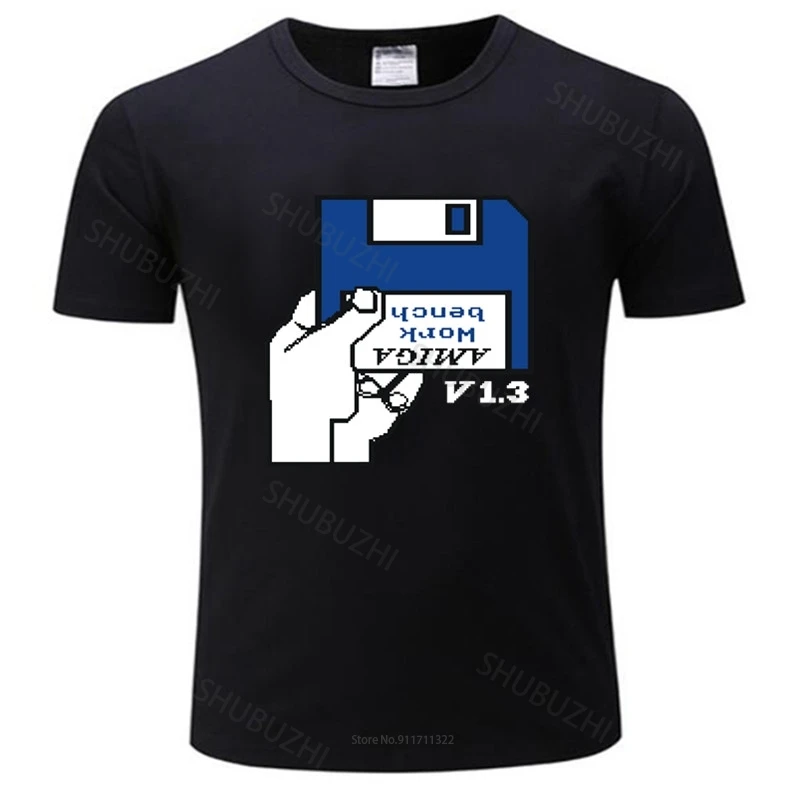 New t shirt black tops for men Men tshirt Amiga 500 Workbench Unisex T Shirt Printed T-Shirt summer teeshirt plus size