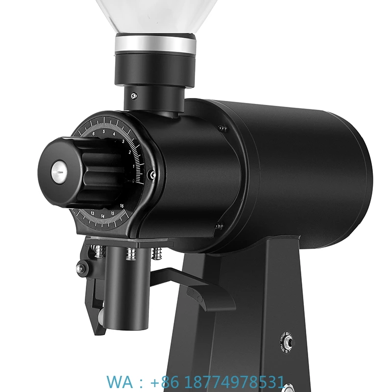 

Кофемолка для эспрессо и турецкого кофе, новая модель 2025 года, с титановыми лезвиями 98 мм, коммерческая