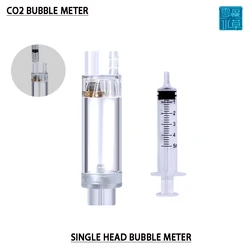 Aquarium CO2 Bubble Counter Water filled sealed bubble recorder Fish tank CO2 generator Pressure reducing valve accessories