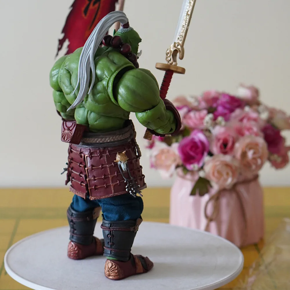 21cm World Of Warcraft Orc Figure Blade Master Figures World Of Warcraft Guardian Of The Horde Model Collection Decora Toys Gift - view 3