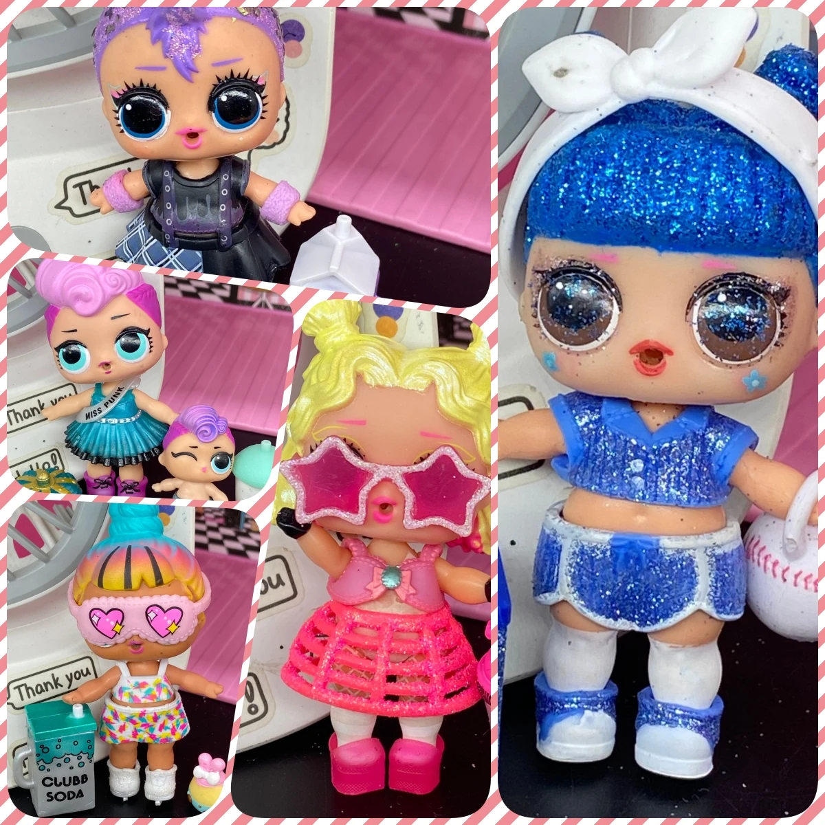 Коллекционная кукла LOL 8 см для девочек, набор игрушек «сделай сам», включает в себя кукольную одежду, обувь и аксессуары, детский подарок на день рождения