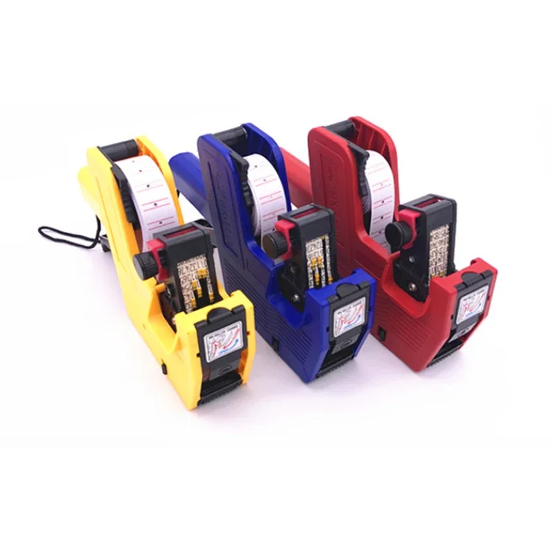 Handheld Digital Tag Label Machine, Preço Labeller, Preço Gun, Preço, Tagger, Rotulagem para Supermercado