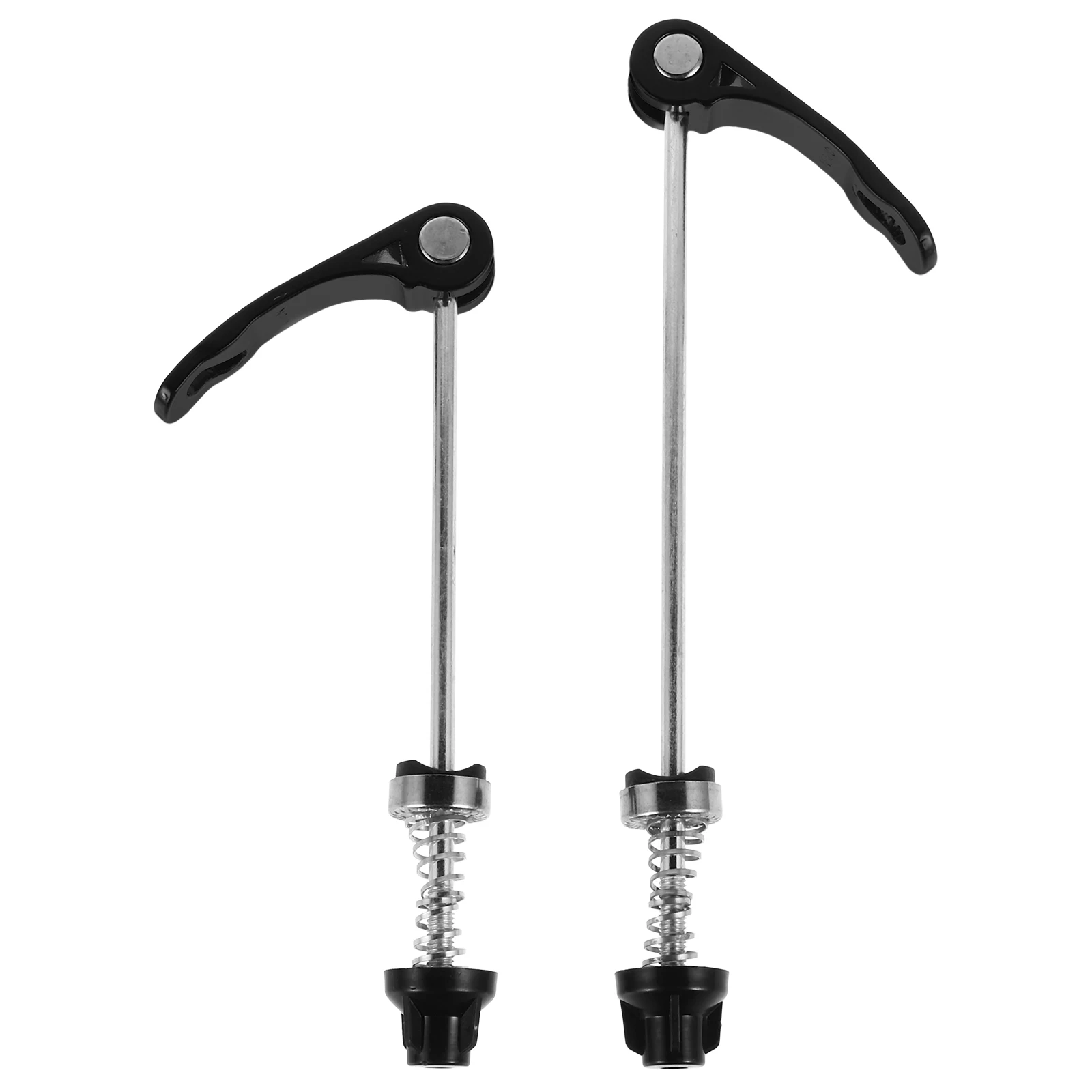 

2Pcs Bike Supplies Wheel Hub Front Rear Skewers Quick Release Spring Metal Part Anti Theft Security Locking Bike Parts